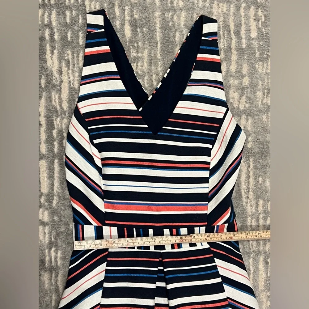 Adelyn Rae Multicolored Striped Dress 0528
